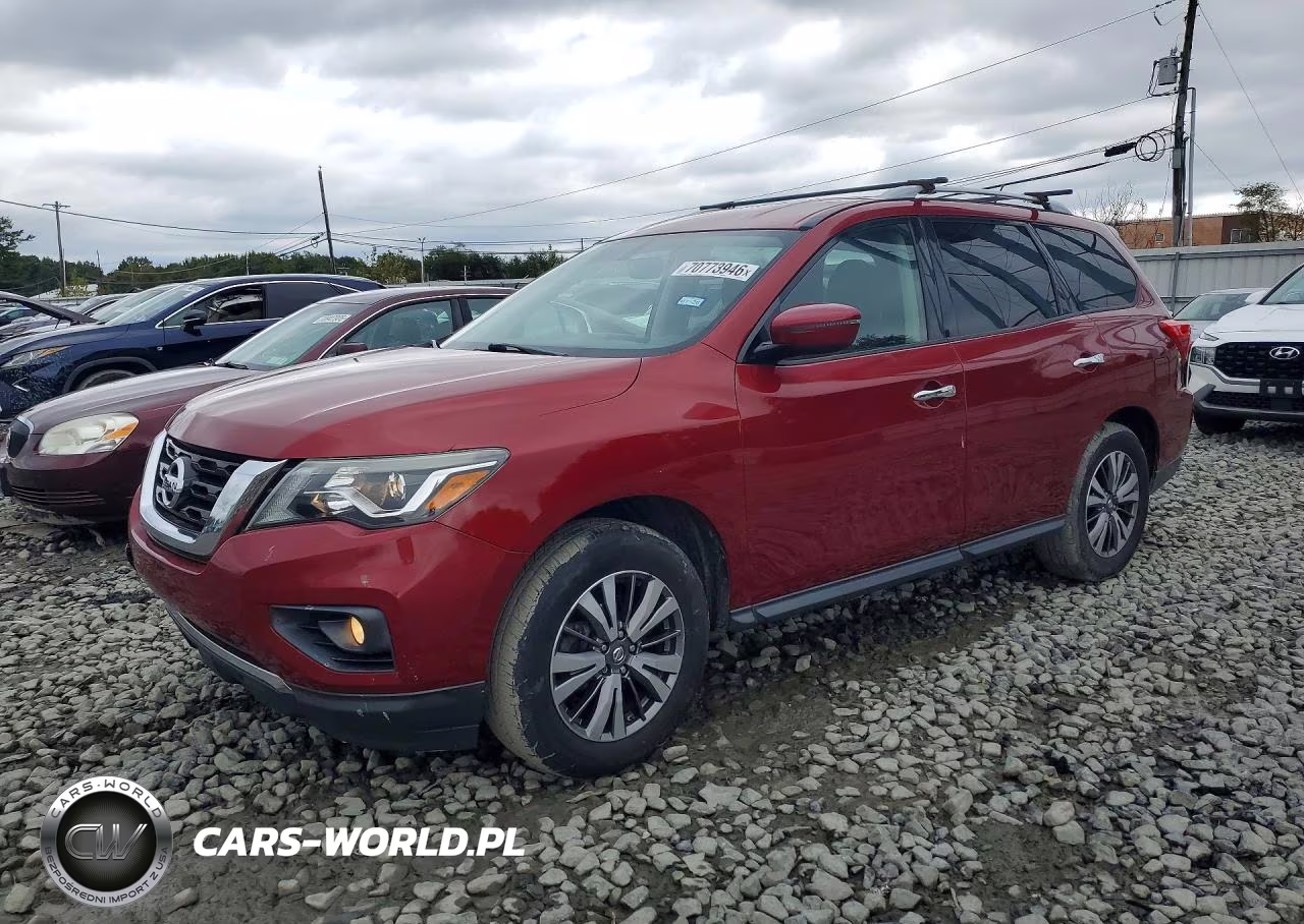 2018 Nissan Pathfinder Sv VIN:5N1DR2MM0JC652760 - 1