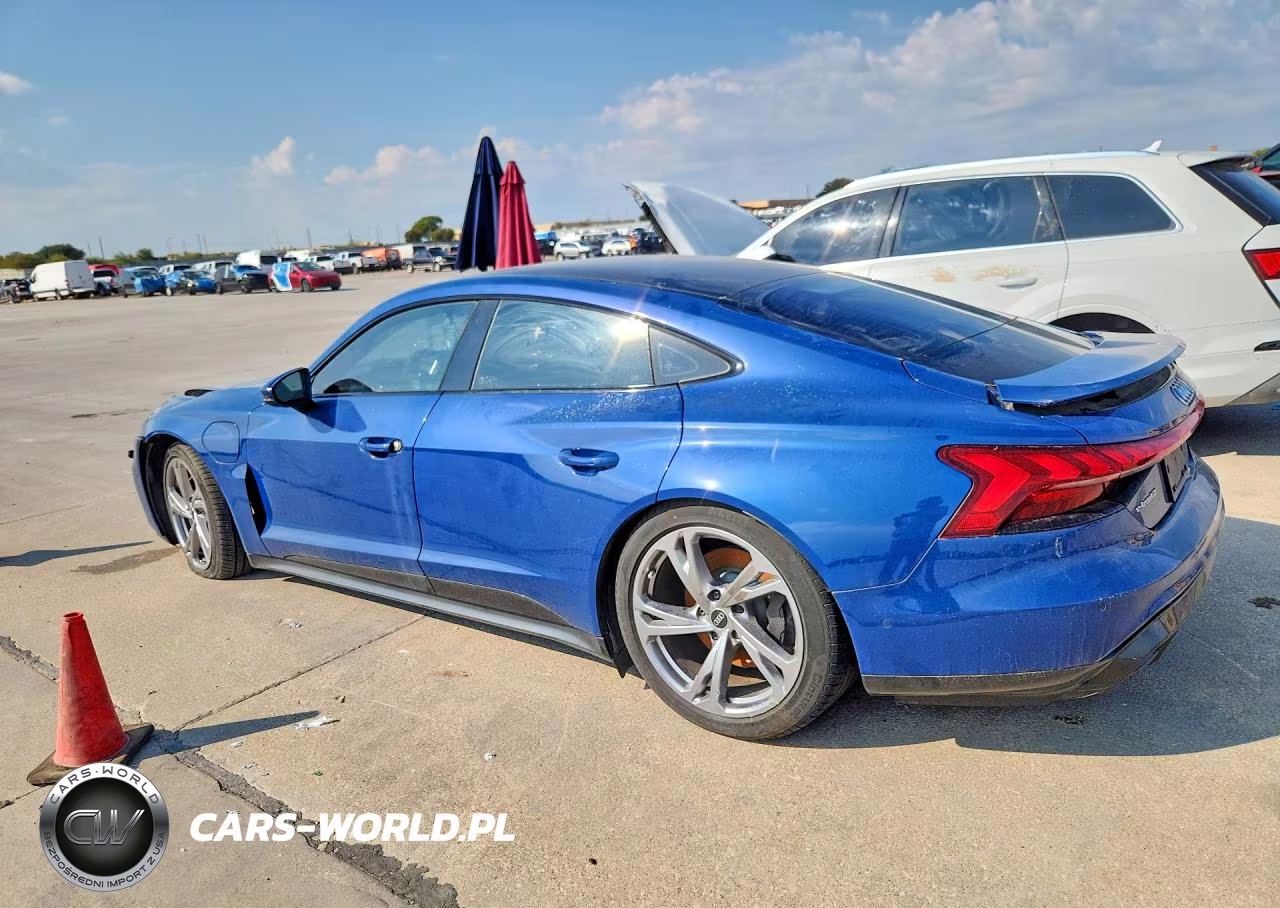 2024 Audi E-Tron Gt Prestige VIN:WAUDJBFW1R7000855 - 2
