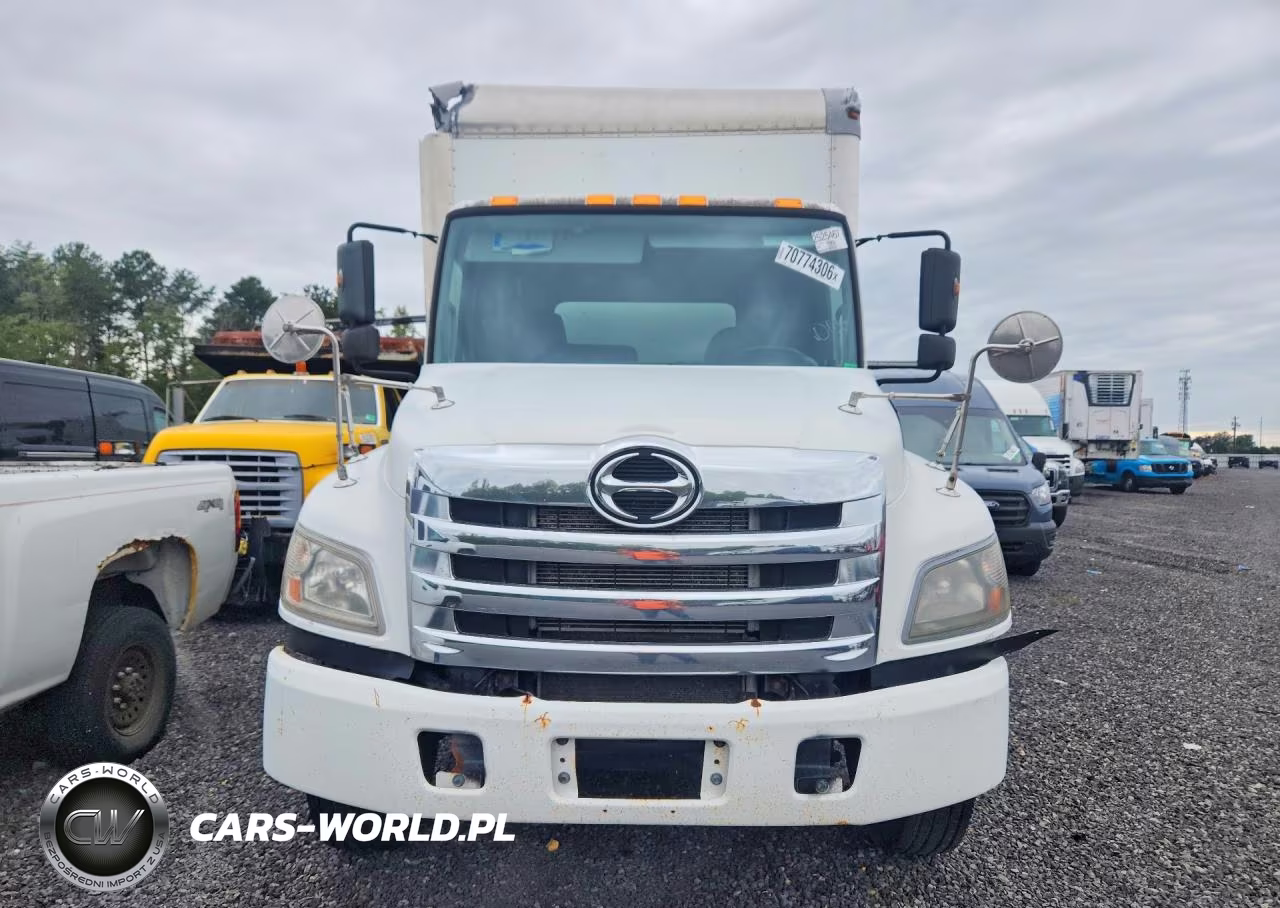2016 Hino 258-268 Box Truck VIN:5PVNJ8JVXG4S60291 - 5
