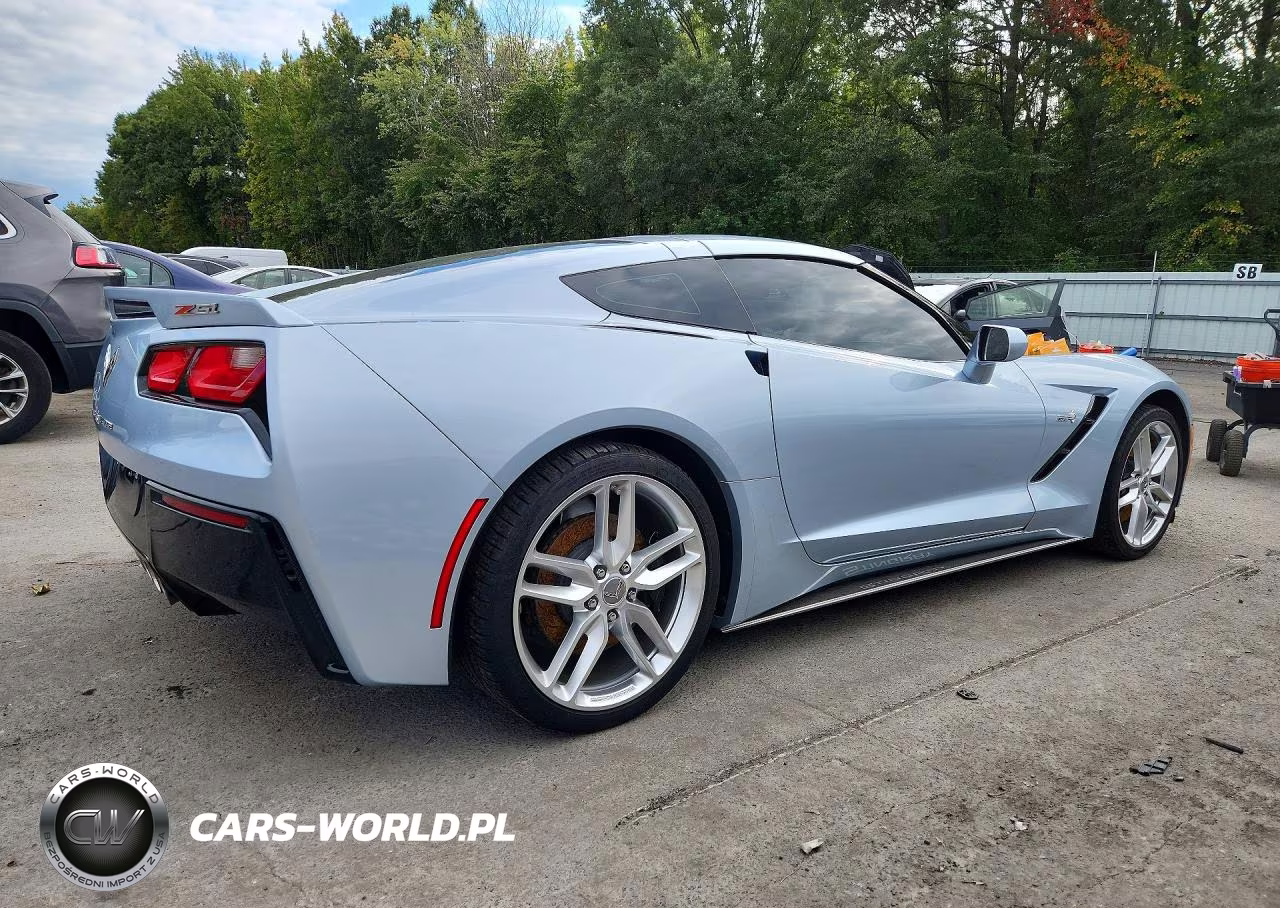 2017 Chevrolet Corvette Stingray Z51 2Lt VIN:1G1YK2D78H5100922 - 3