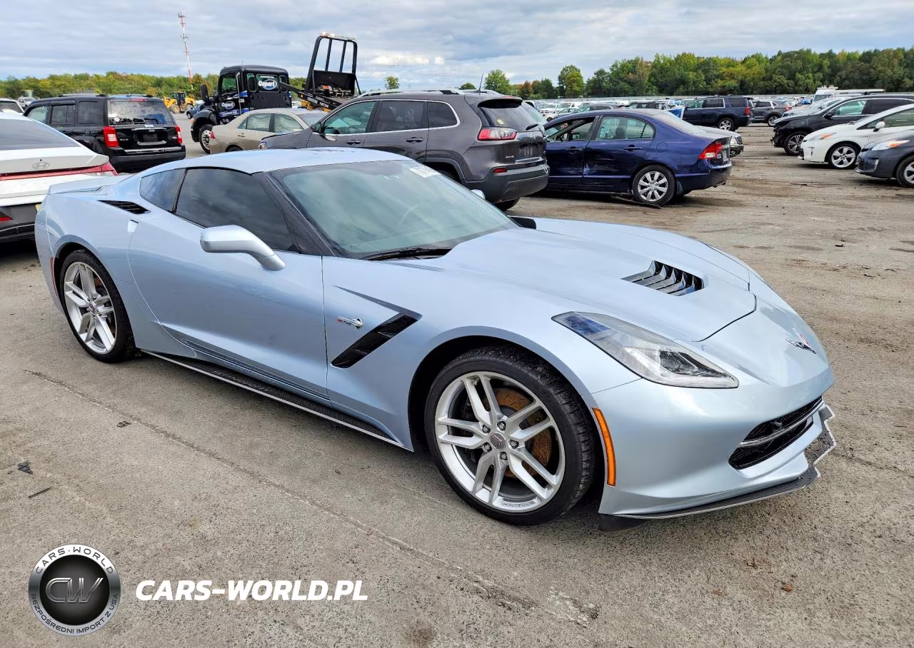 2017 Chevrolet Corvette Stingray Z51 2Lt VIN:1G1YK2D78H5100922 - 4