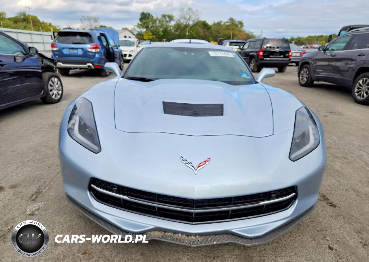 2017 Chevrolet Corvette Stingray Z51 2Lt VIN:1G1YK2D78H5100922 - 5