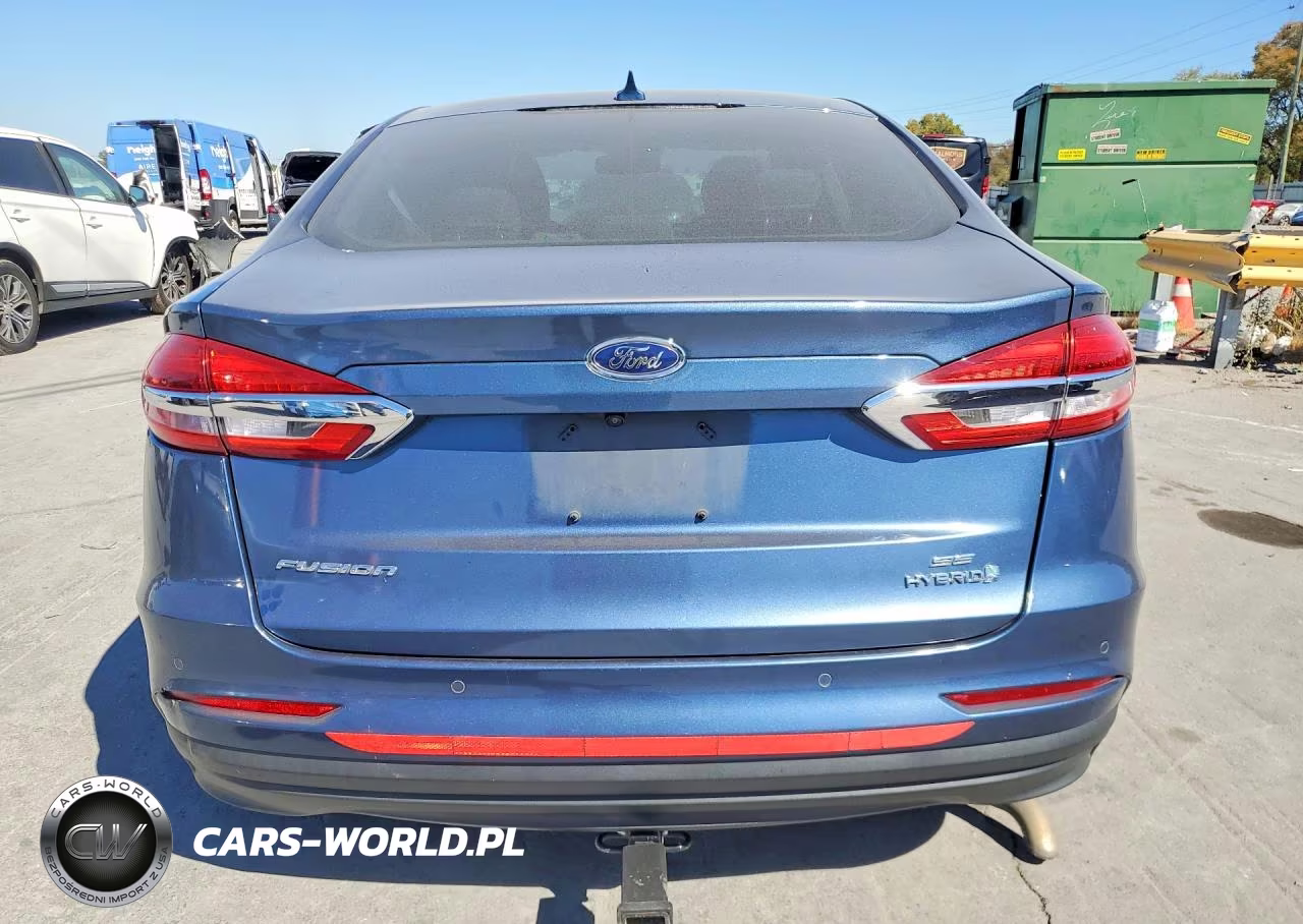 2019 Ford Fusion Se VIN:3FA6P0LU2KR152035 - 6