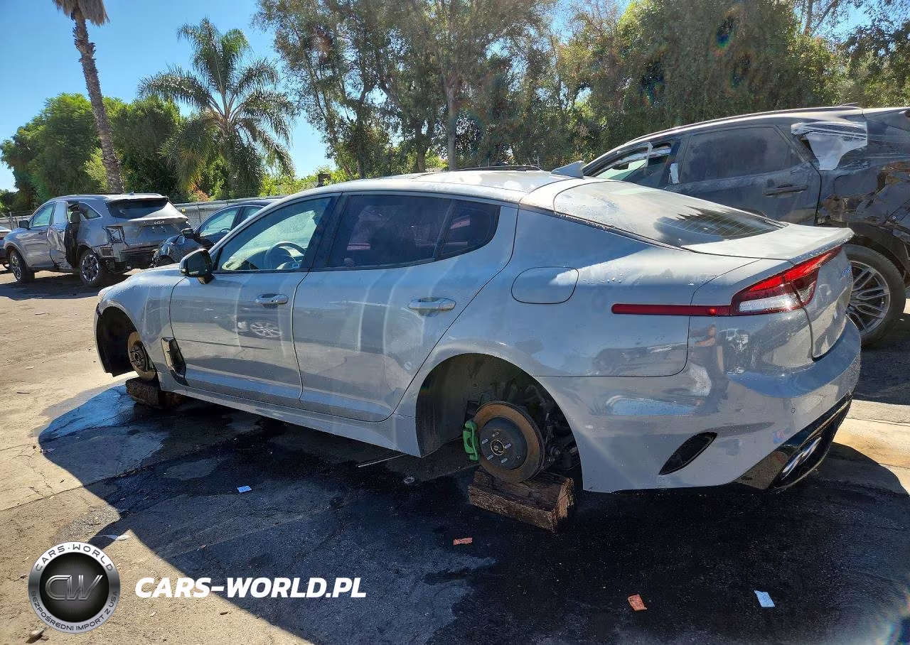 2022 Kia Stinger Gt Line VIN:KNAE35LD1N6110162 - 2