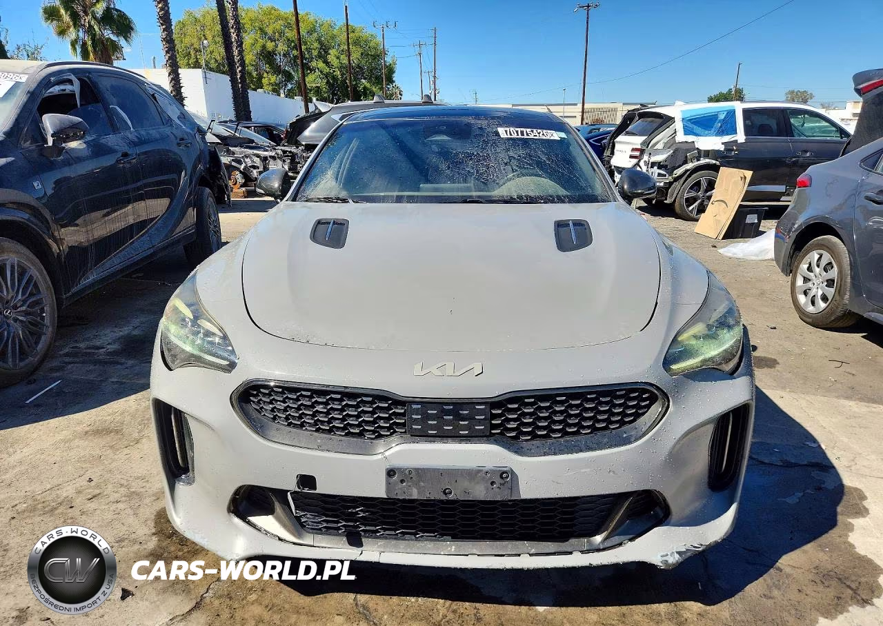 2022 Kia Stinger Gt Line VIN:KNAE35LD1N6110162 - 5