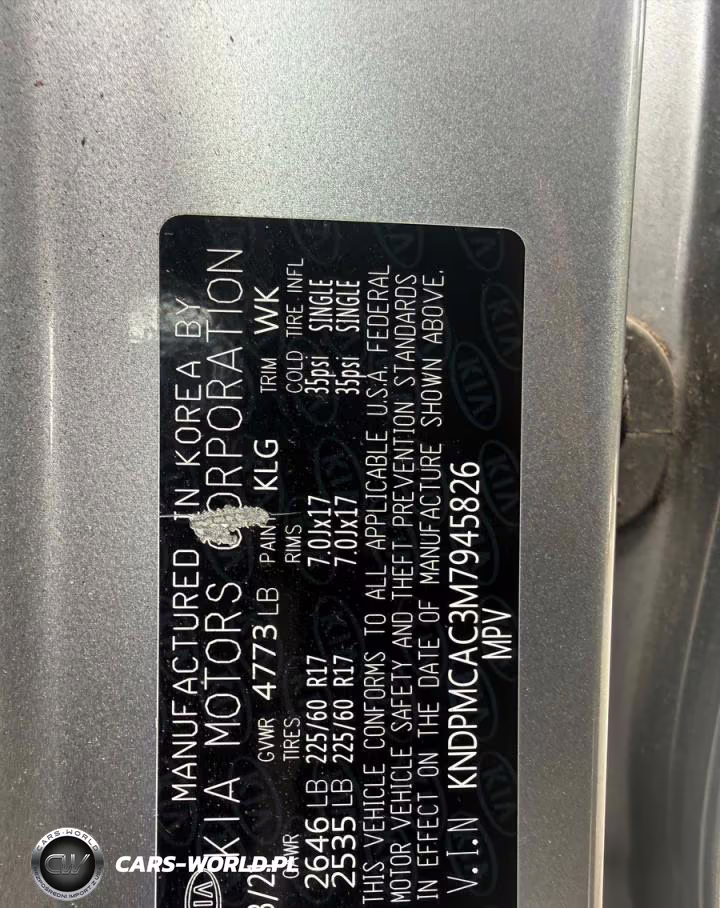 2021 Kia Sportage Lx VIN:KNDPMCAC3M7945826 - 10