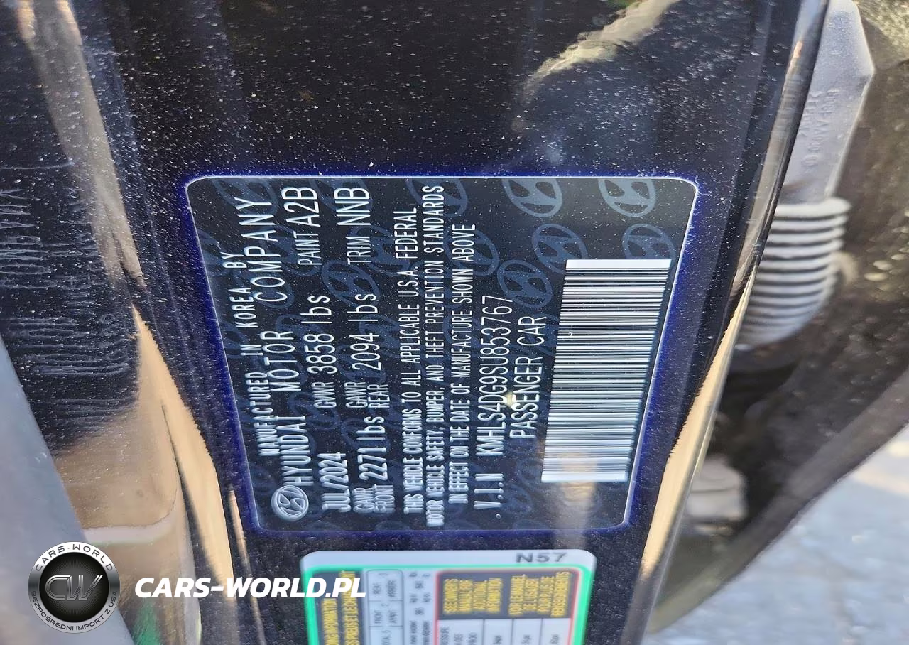 2025 Hyundai Elantra Sel Convenience VIN:KMHLS4DG9SU853767 - 13