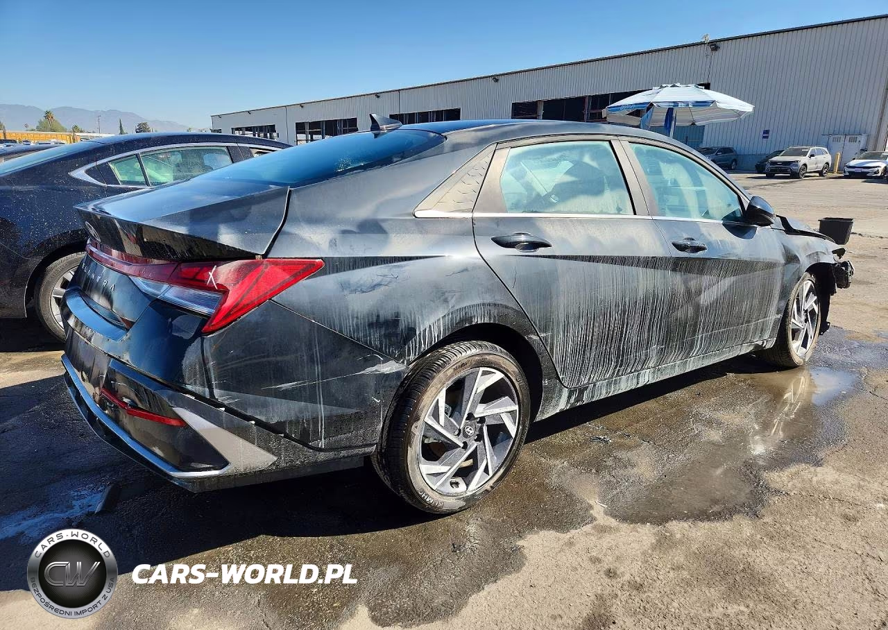2025 Hyundai Elantra Sel Convenience VIN:KMHLS4DG9SU853767 - 3