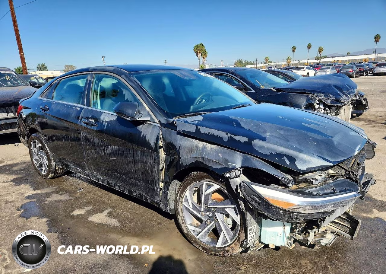 2025 Hyundai Elantra Sel Convenience VIN:KMHLS4DG9SU853767 - 4