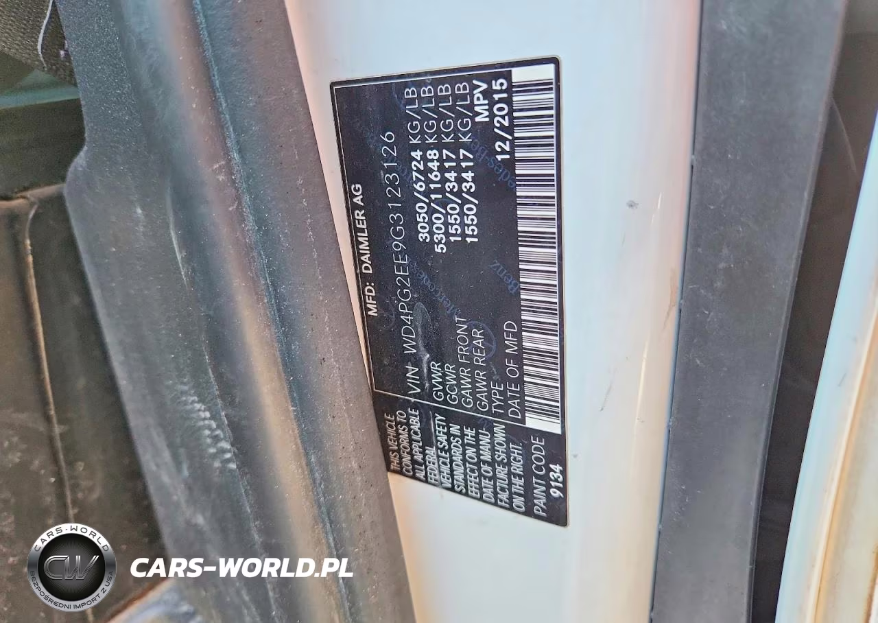 2016 Mercedes-Benz Metris VIN:WD4PG2EE9G3123126 - 13