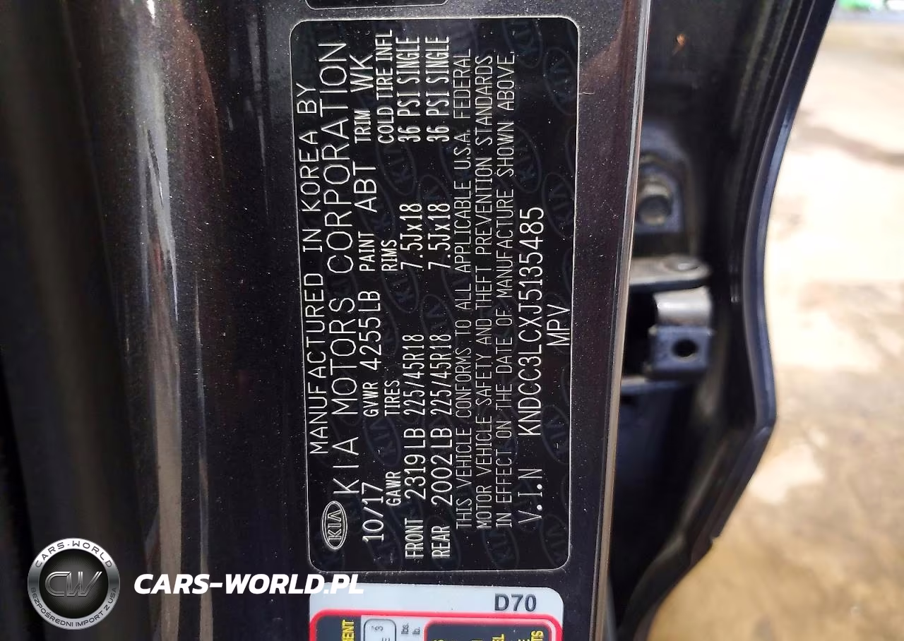2018 Kia Niro Ex VIN:KNDCC3LCXJ5135485 - 14
