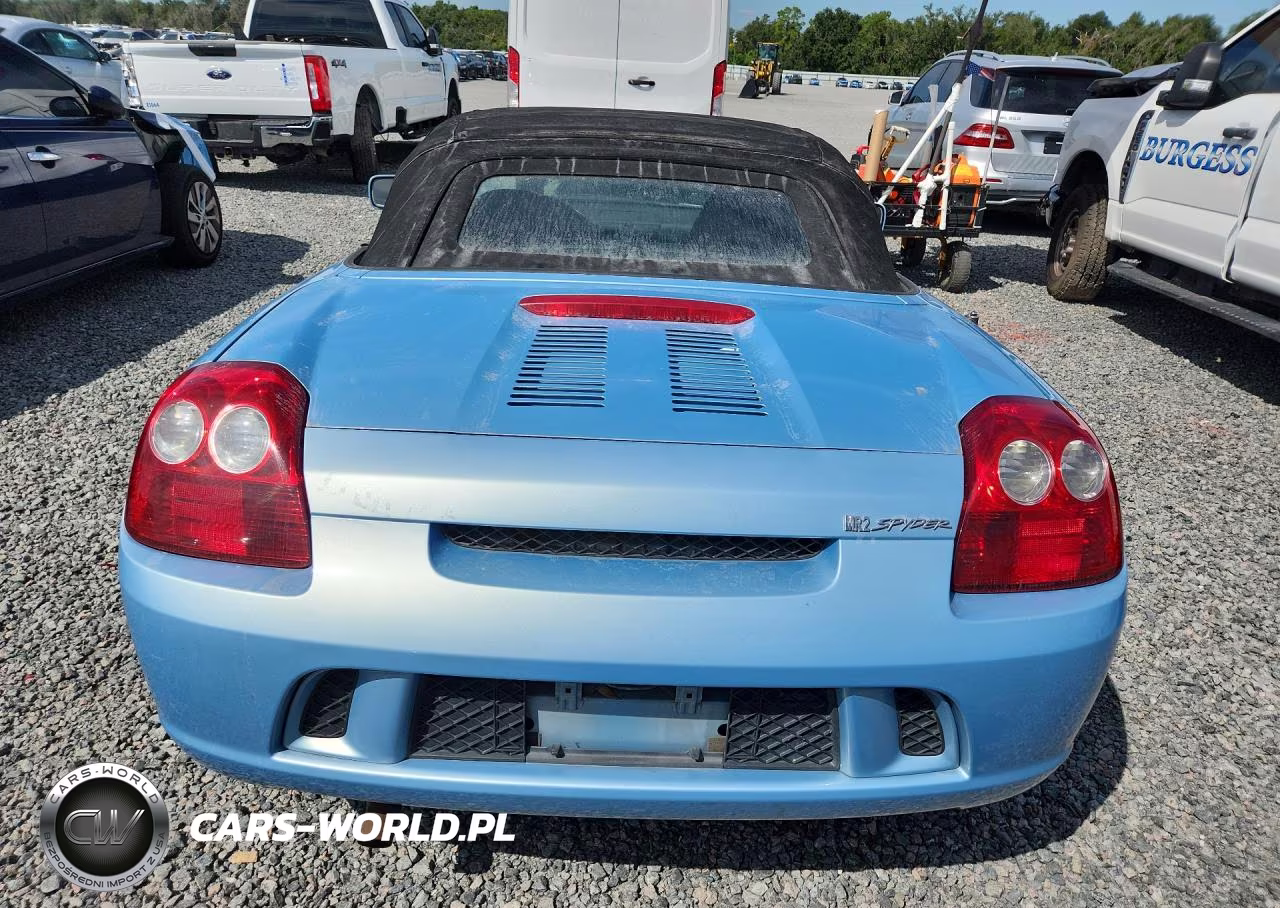 2003 Toyota Mr2 Spyder Base VIN:JTDFR320430064612 - 6