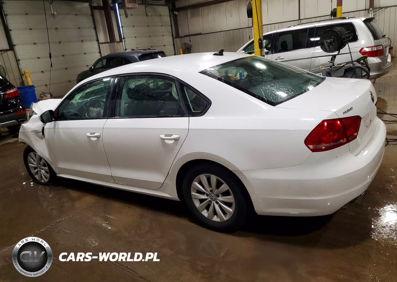 2014 Volkswagen Passat S VIN:1VWAT7A32EC097833 - 2