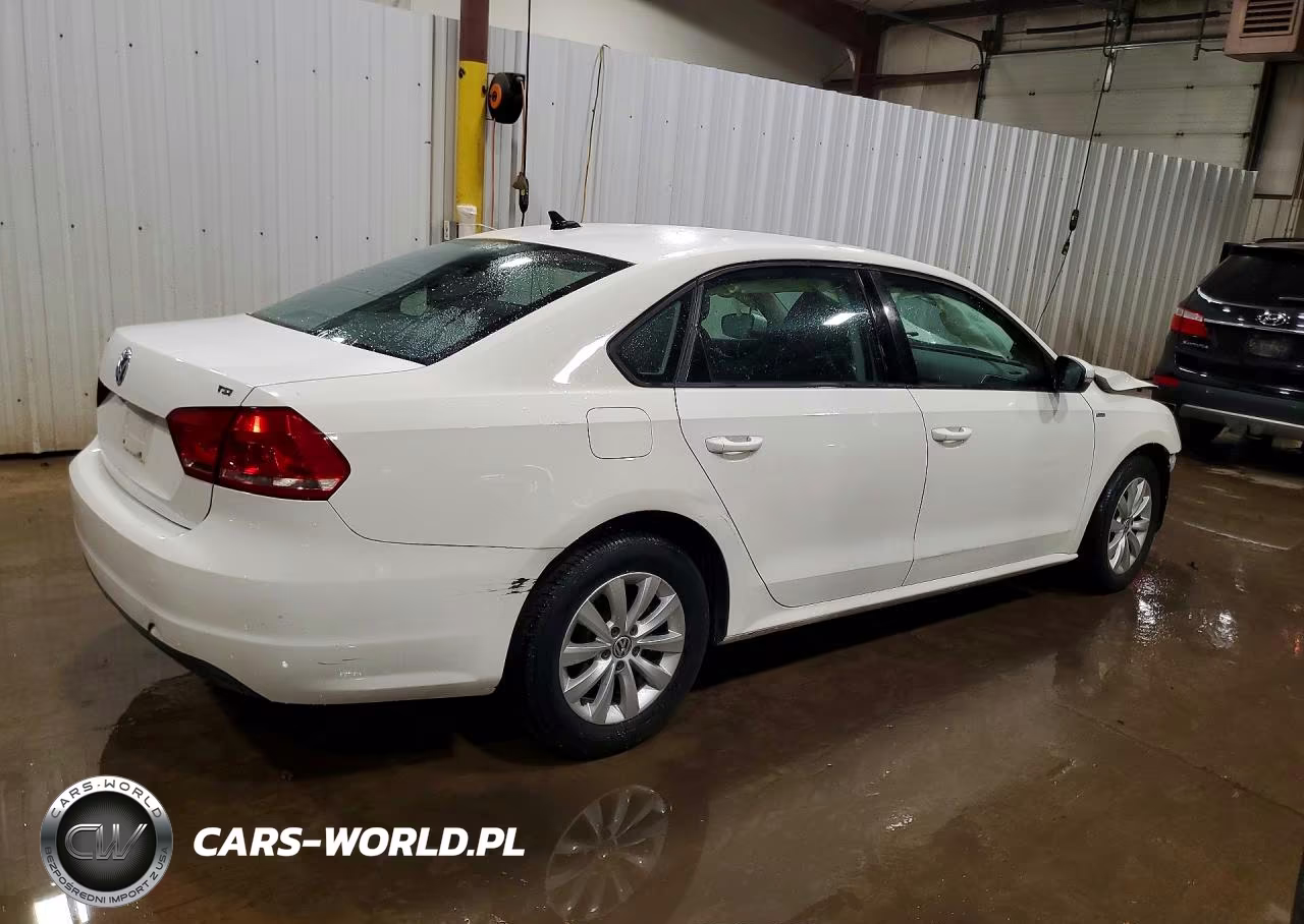 2014 Volkswagen Passat S VIN:1VWAT7A32EC097833 - 3