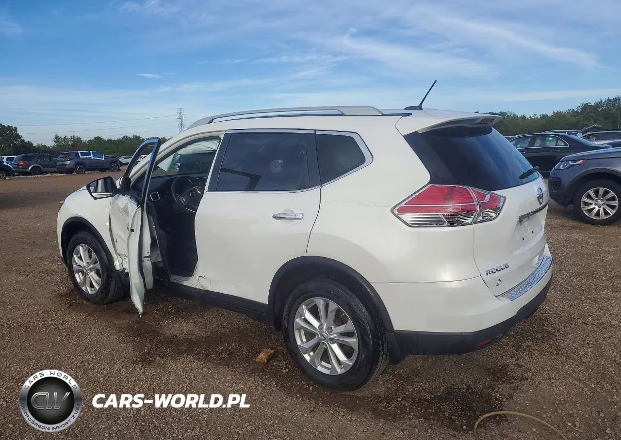 2014 Nissan Rogue Sv VIN:5N1AT2MVXEC870854 - 2