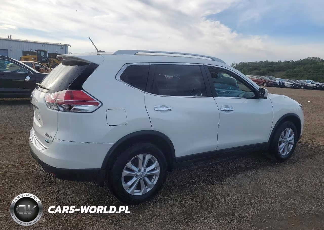 2014 Nissan Rogue Sv VIN:5N1AT2MVXEC870854 - 3