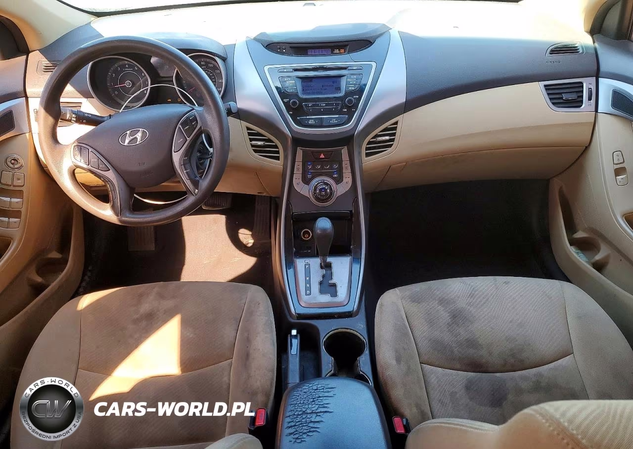 2013 Hyundai Elantra Gls VIN:KMHDH4AE7DU797501 - 8