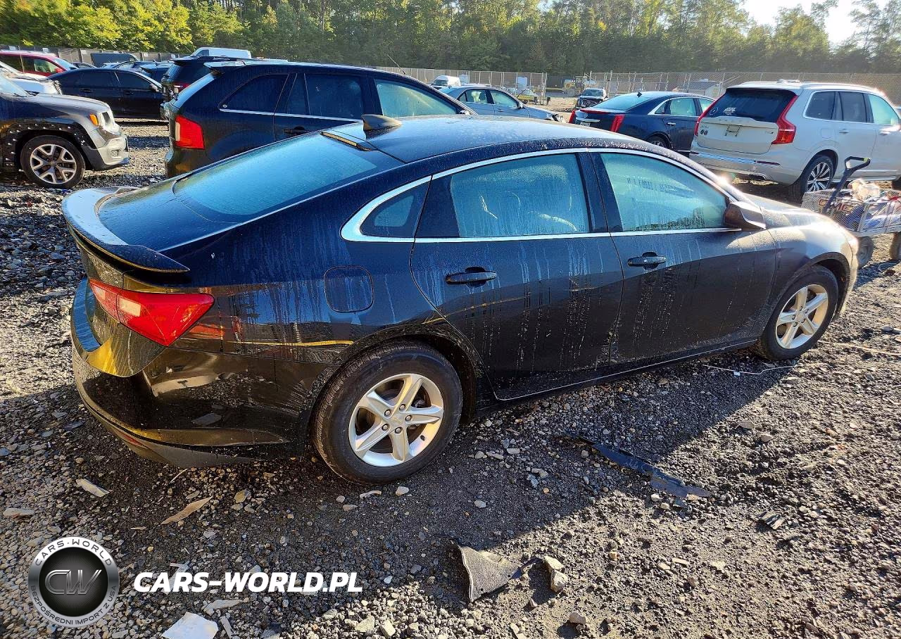 2020 Chevrolet Malibu Ls VIN:1G1ZB5ST1LF156614 - 3