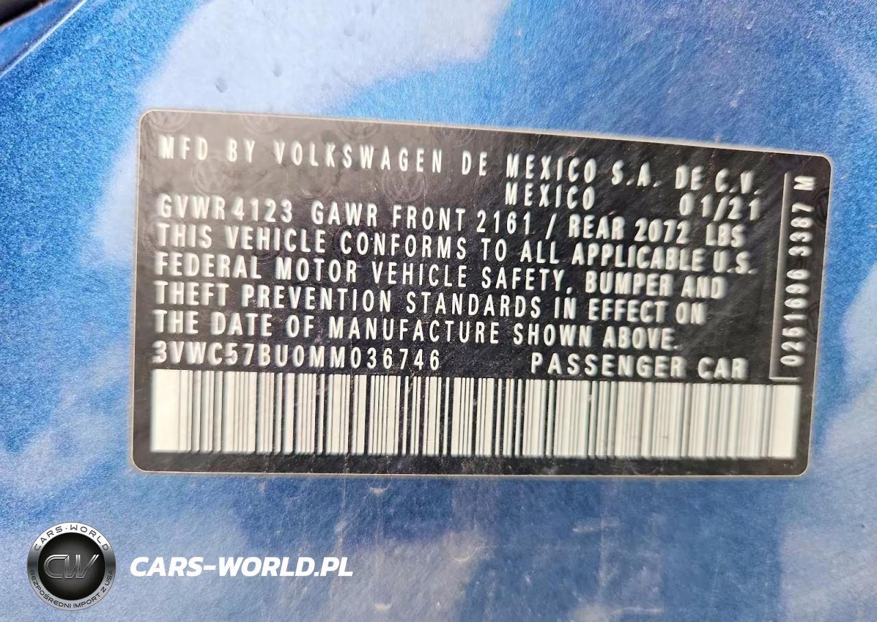 2021 Volkswagen Jetta S VIN:3VWC57BU0MM036746 - 13
