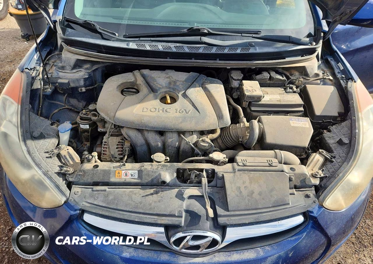 2013 Hyundai Elantra Gls VIN:KMHDH4AE5DU684002 - 11