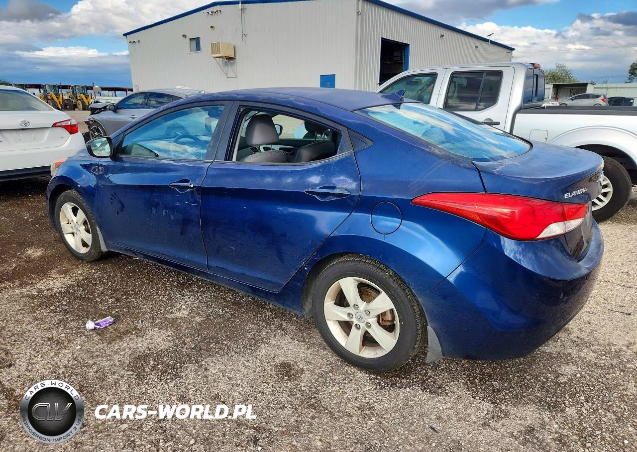 2013 Hyundai Elantra Gls VIN:KMHDH4AE5DU684002 - 2