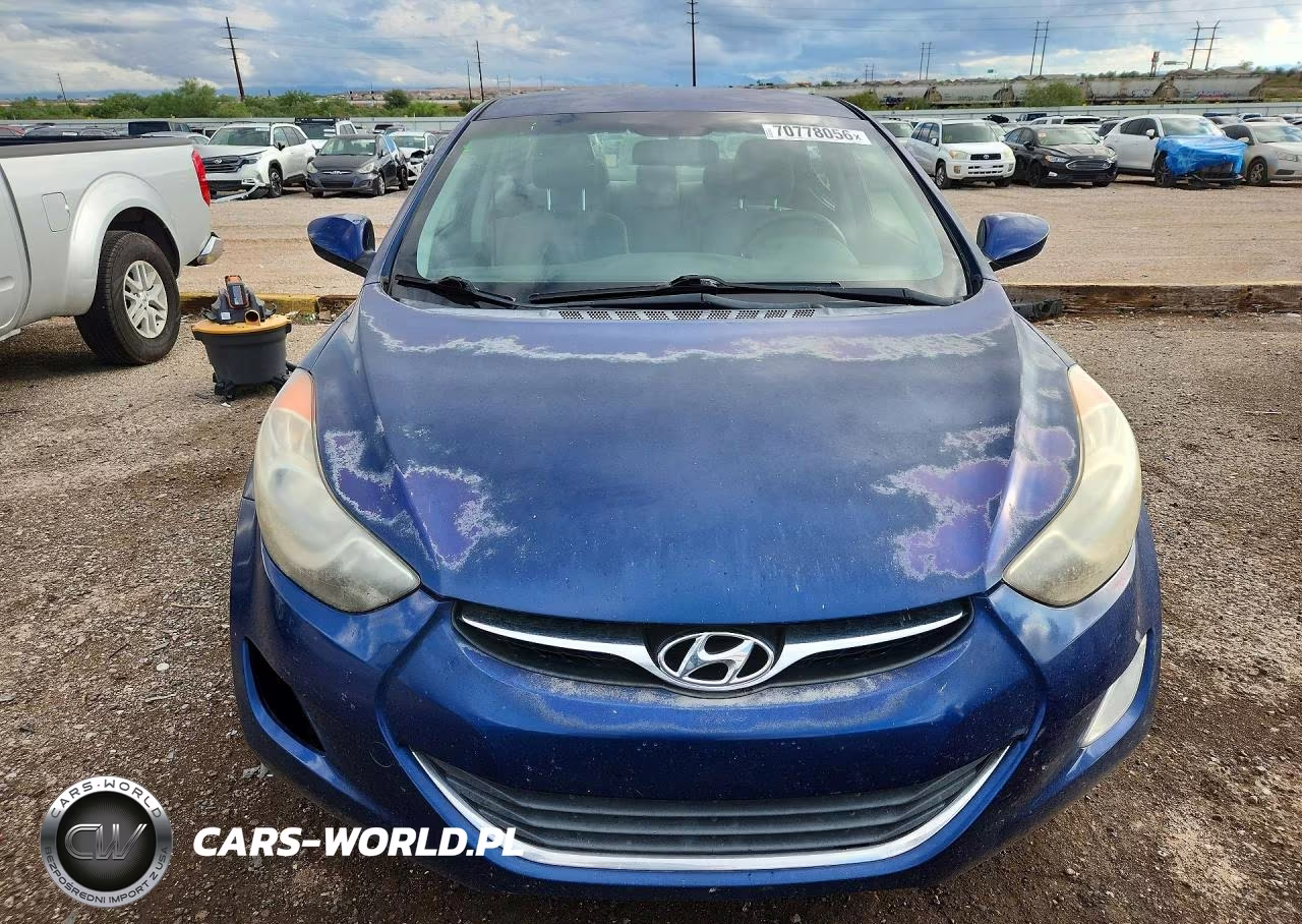 2013 Hyundai Elantra Gls VIN:KMHDH4AE5DU684002 - 5