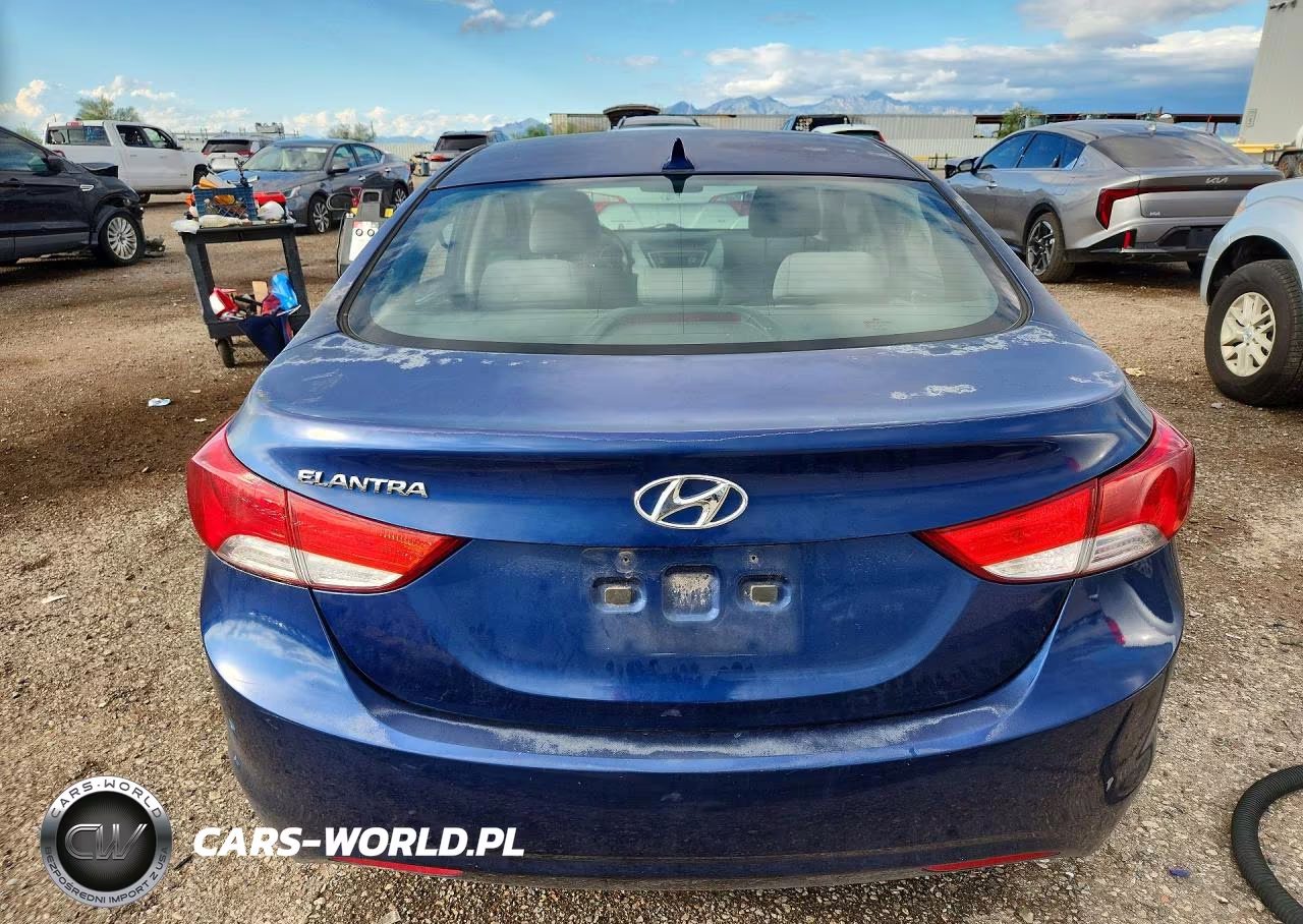 2013 Hyundai Elantra Gls VIN:KMHDH4AE5DU684002 - 6