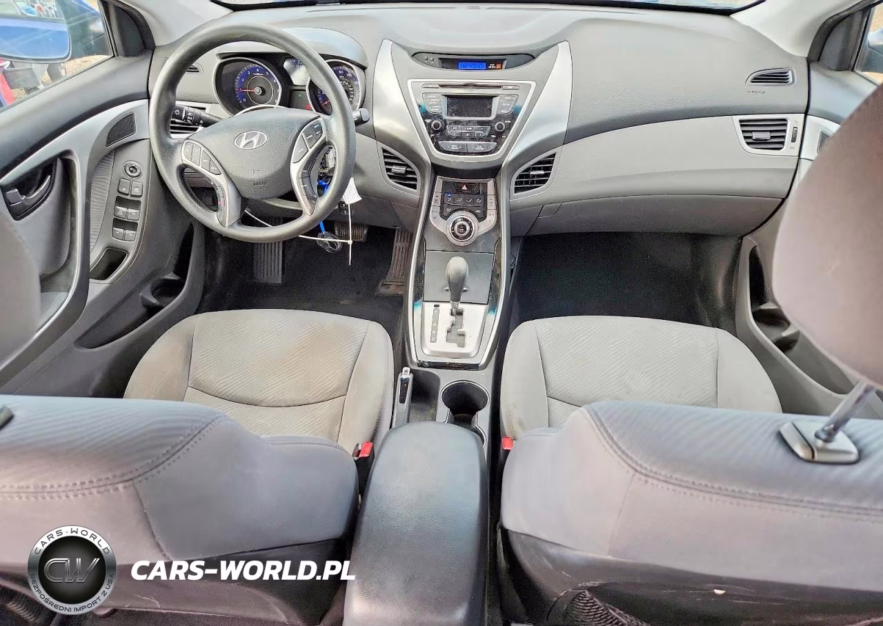 2013 Hyundai Elantra Gls VIN:KMHDH4AE5DU684002 - 8
