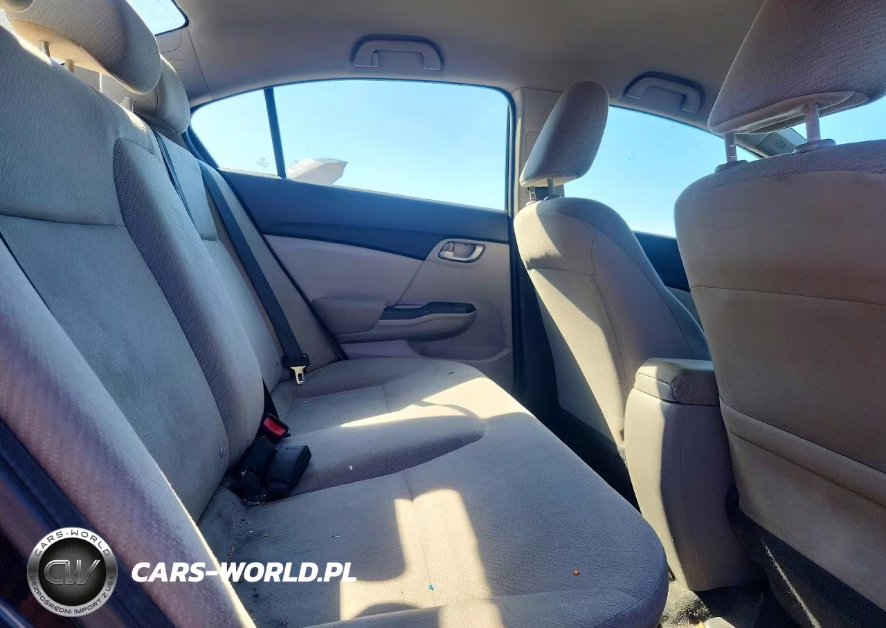2013 Honda Civic Lx VIN:19XFB2F57DE011089 - 10