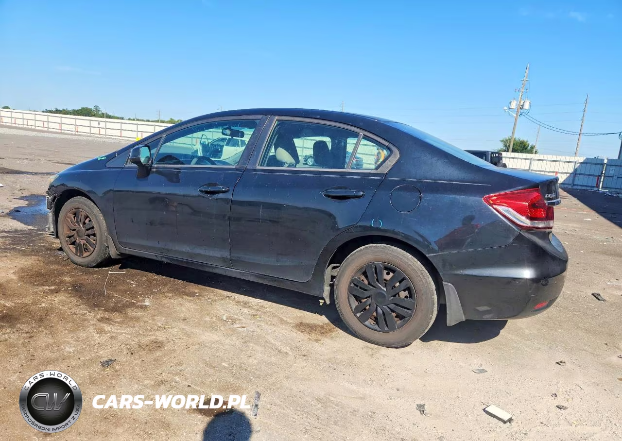 2013 Honda Civic Lx VIN:19XFB2F57DE011089 - 2