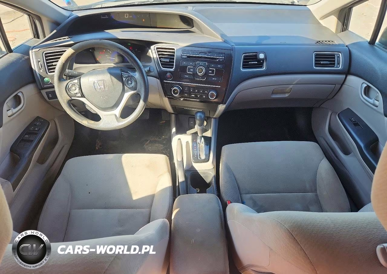 2013 Honda Civic Lx VIN:19XFB2F57DE011089 - 8