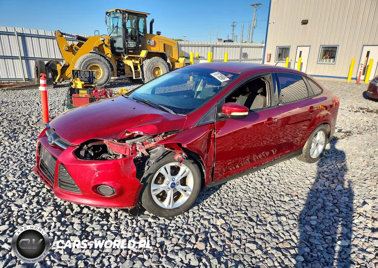 2014 Ford Focus Se VIN:1FADP3F26EL207379 - 1