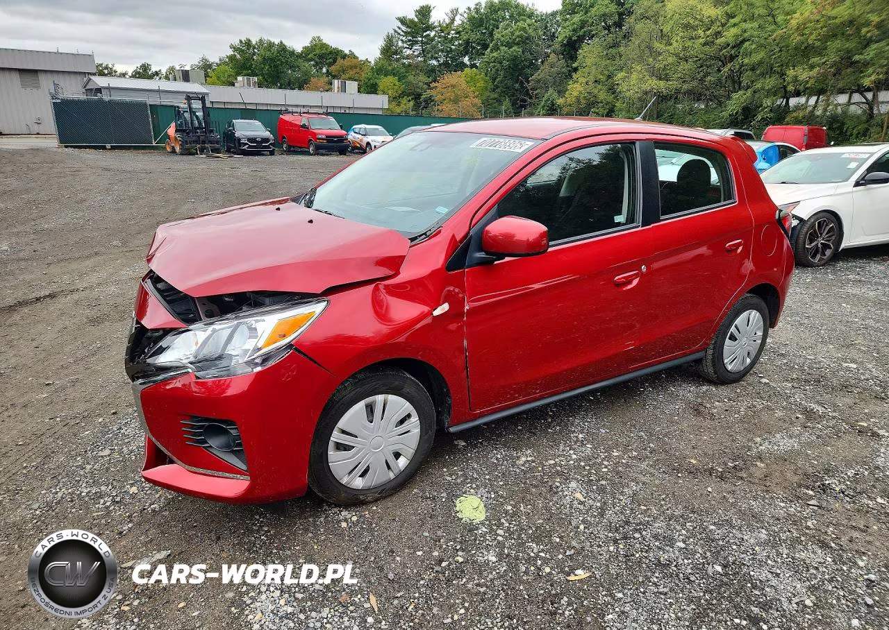 2024 Mitsubishi Mirage Es VIN:ML32AUHJ9RH017827 - 1