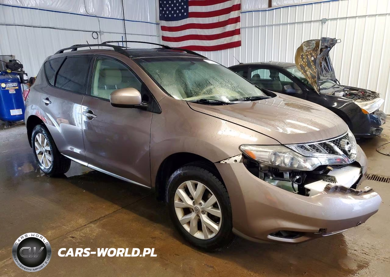 2012 Nissan Murano S VIN:JN8AZ1MWXCW205670 - 4