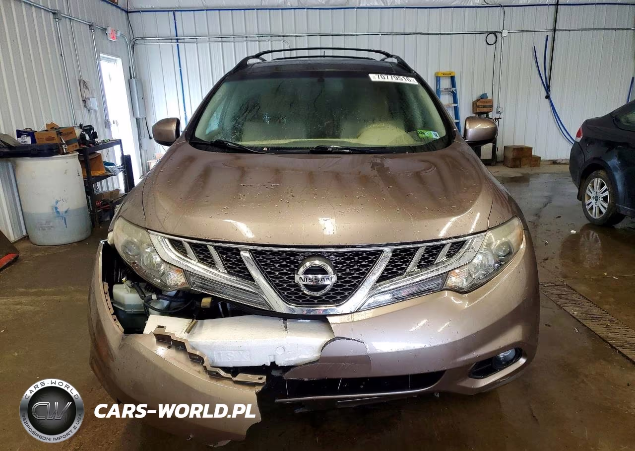2012 Nissan Murano S VIN:JN8AZ1MWXCW205670 - 5