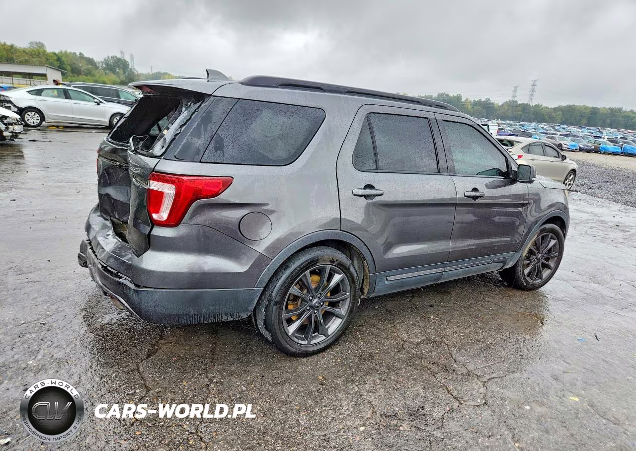 2017 Ford Explorer Xlt VIN:1FM5K7D82HGC60942 - 3