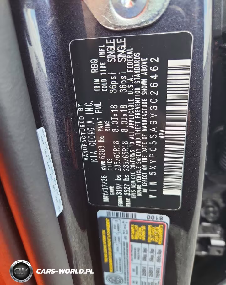2027 Kia Telluride Ex VIN:5XYPC5SA9VG026462 - 13