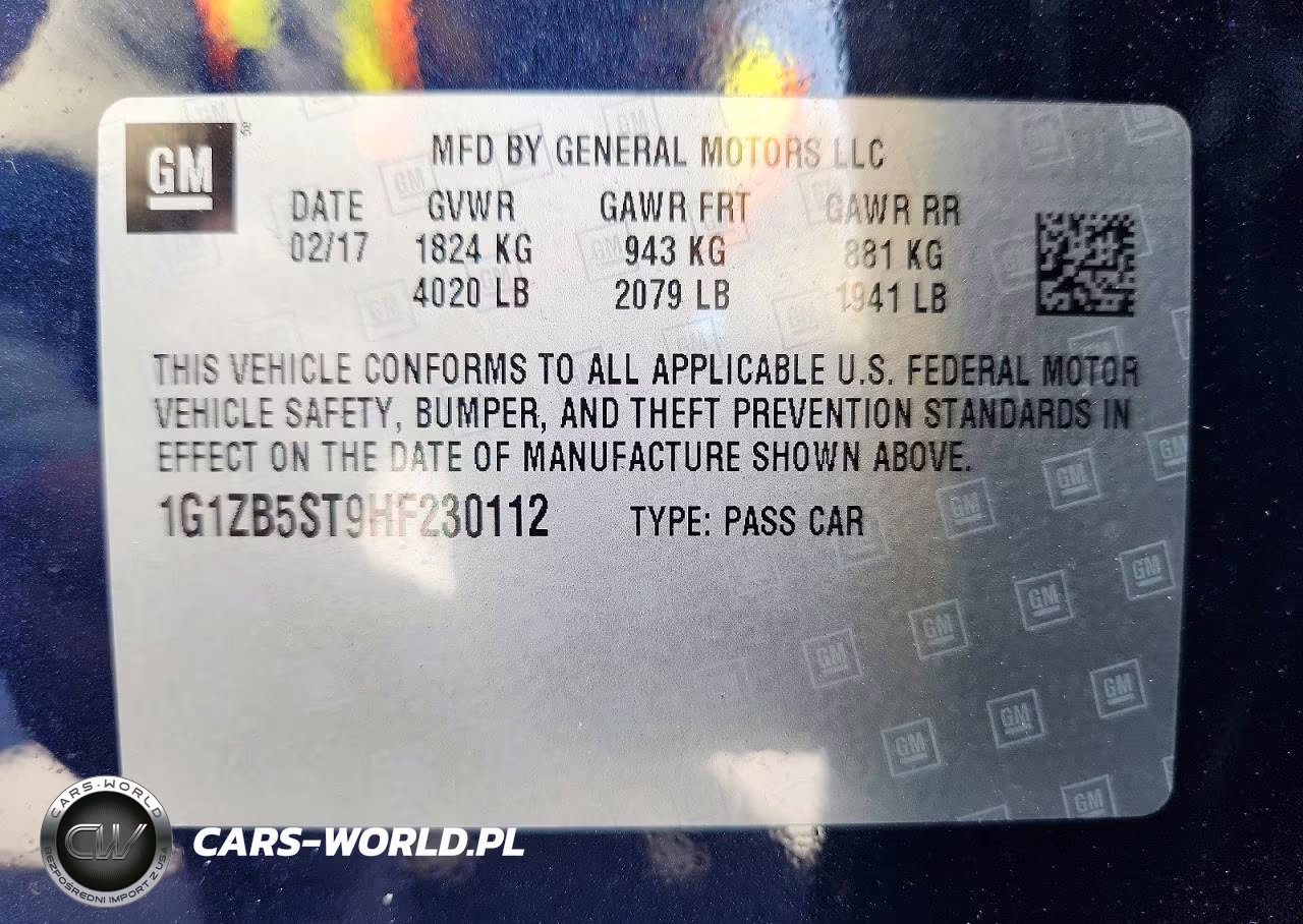 2017 Chevrolet Malibu Ls VIN:1G1ZB5ST9HF230112 - 12