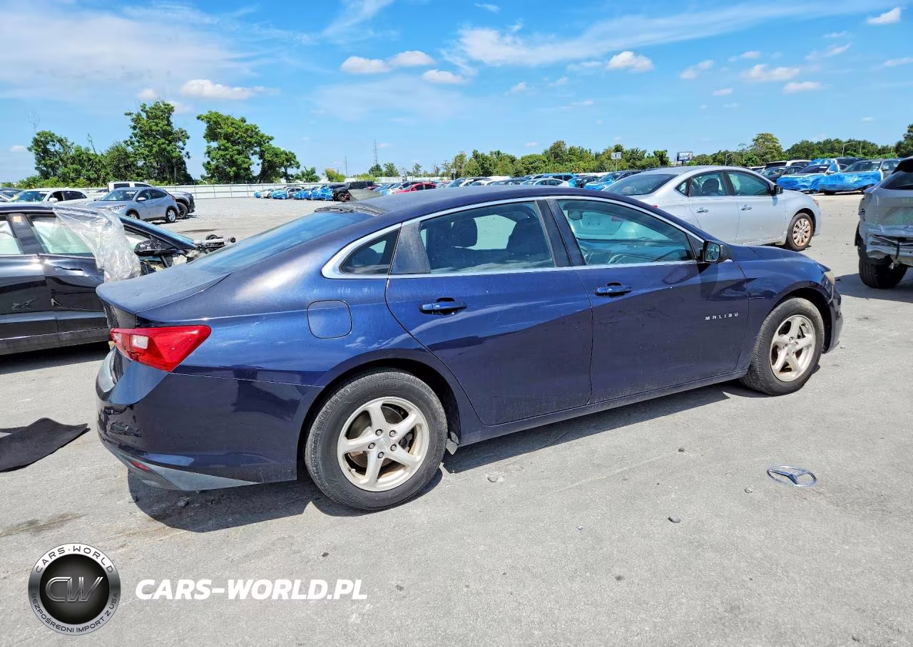 2017 Chevrolet Malibu Ls VIN:1G1ZB5ST9HF230112 - 3