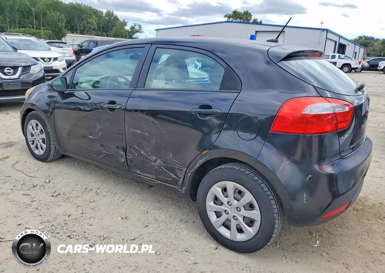 2013 Kia Rio Lx VIN:KNADM5A31D6167852 - 2