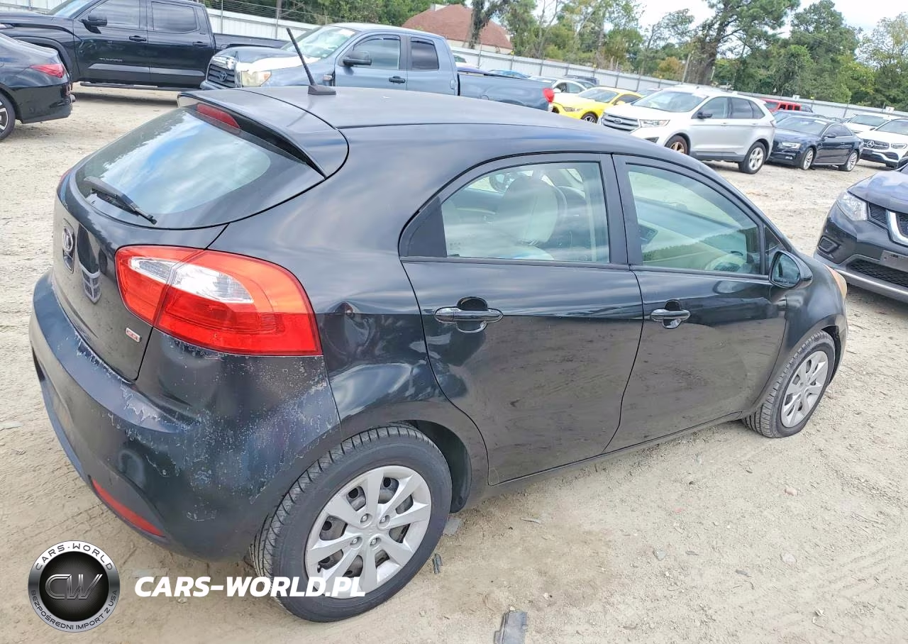 2013 Kia Rio Lx VIN:KNADM5A31D6167852 - 3