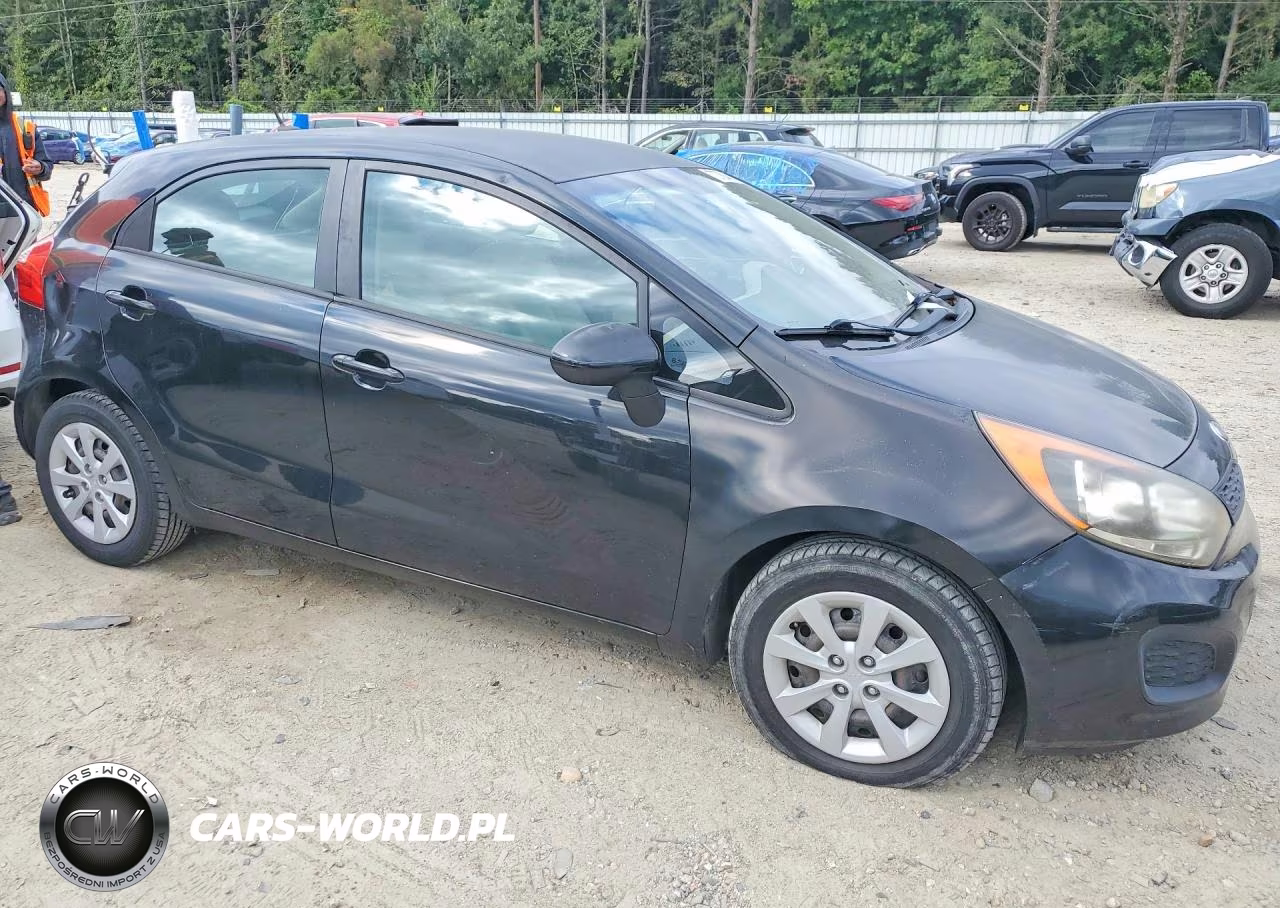 2013 Kia Rio Lx VIN:KNADM5A31D6167852 - 4