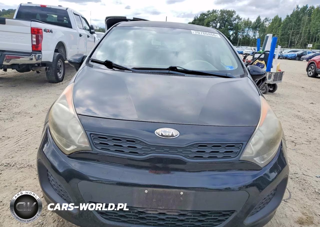 2013 Kia Rio Lx VIN:KNADM5A31D6167852 - 5