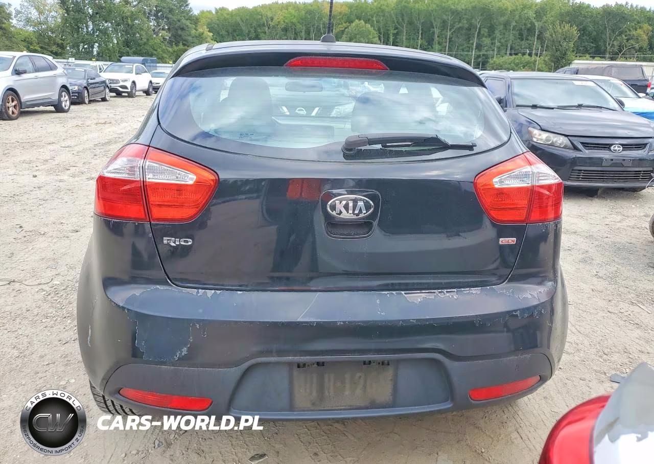2013 Kia Rio Lx VIN:KNADM5A31D6167852 - 6