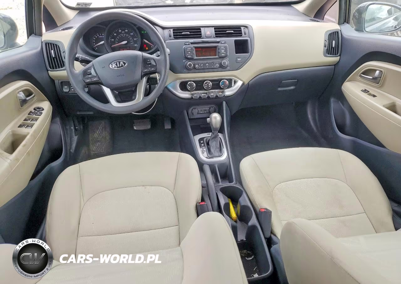 2013 Kia Rio Lx VIN:KNADM5A31D6167852 - 8
