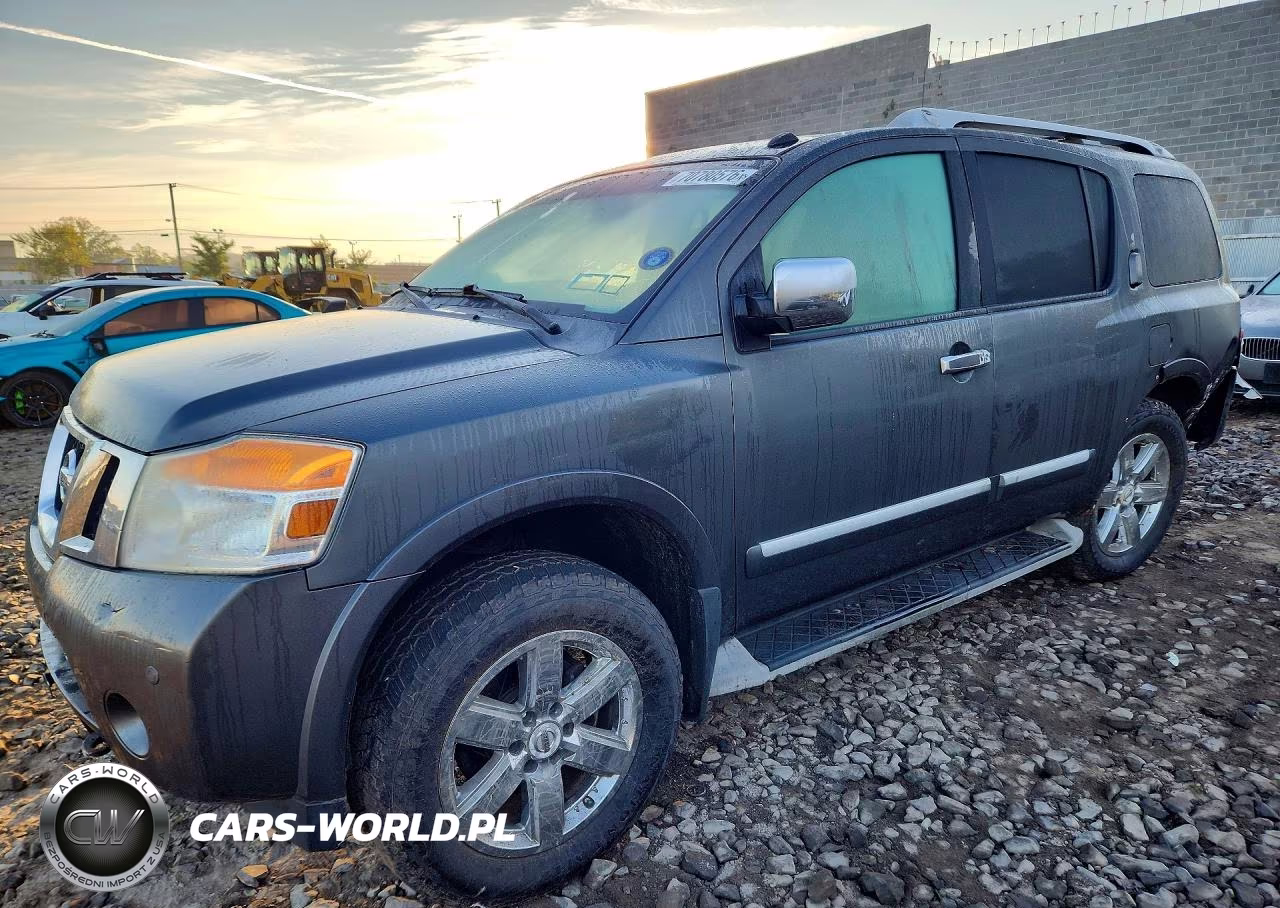 2011 Nissan Armada Platinum VIN:5N1AA0NE9BN609076 - 1