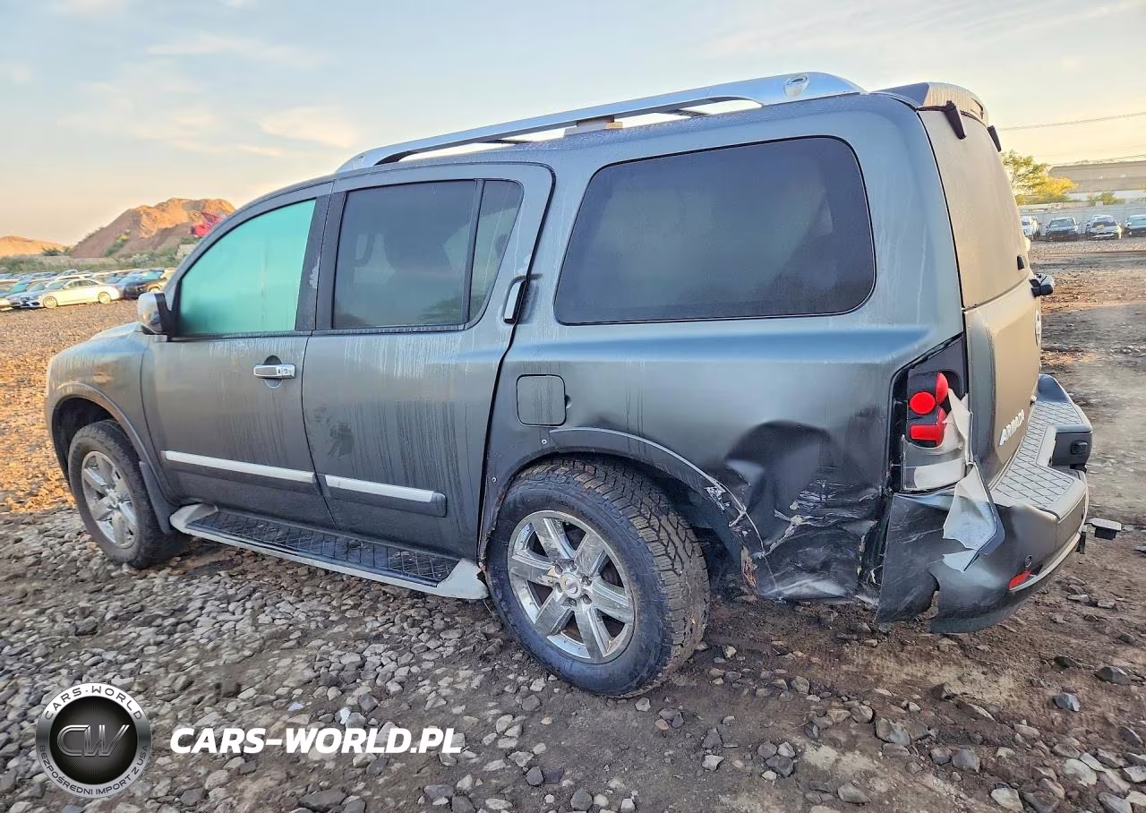2011 Nissan Armada Platinum VIN:5N1AA0NE9BN609076 - 2