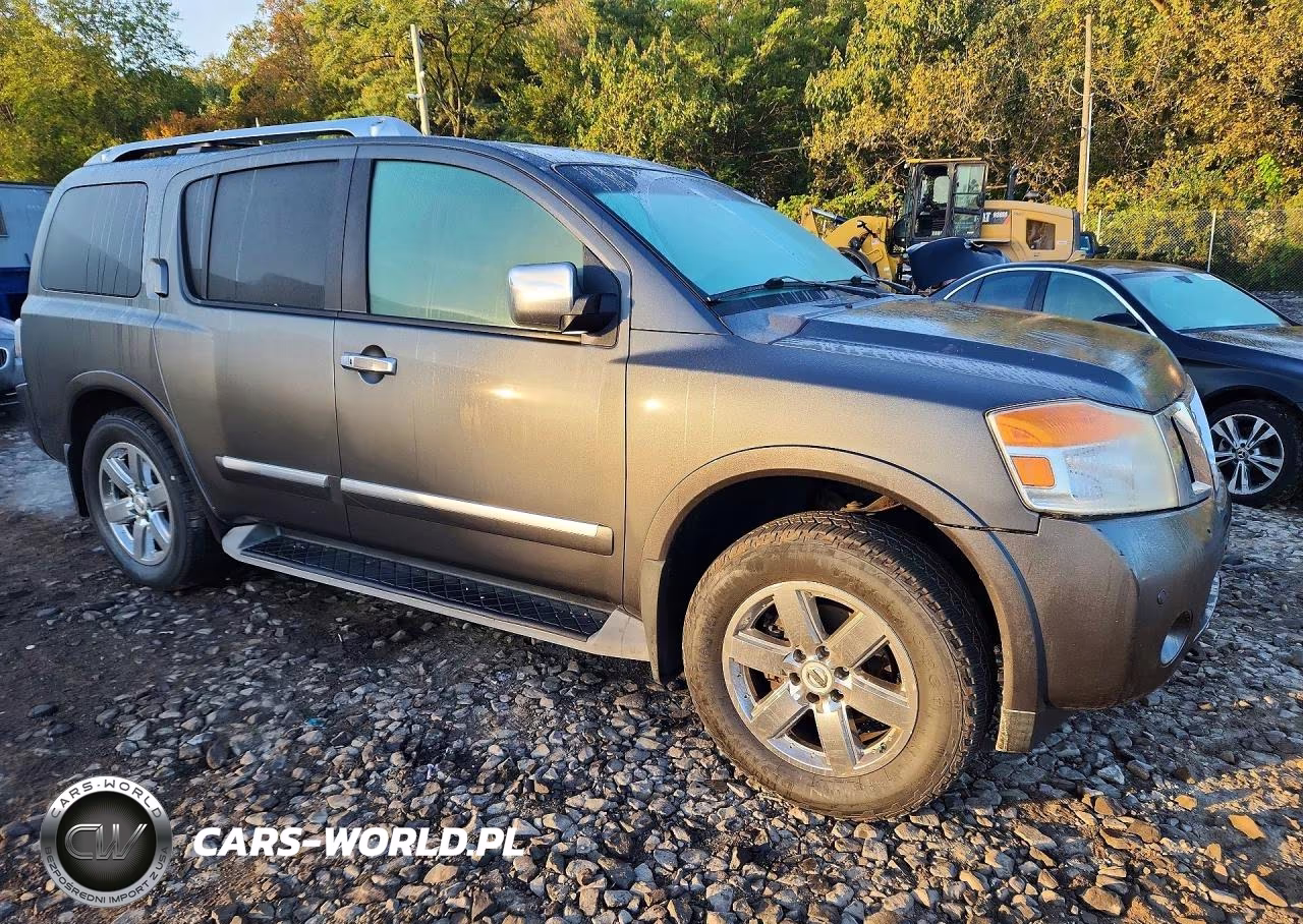 2011 Nissan Armada Platinum VIN:5N1AA0NE9BN609076 - 4