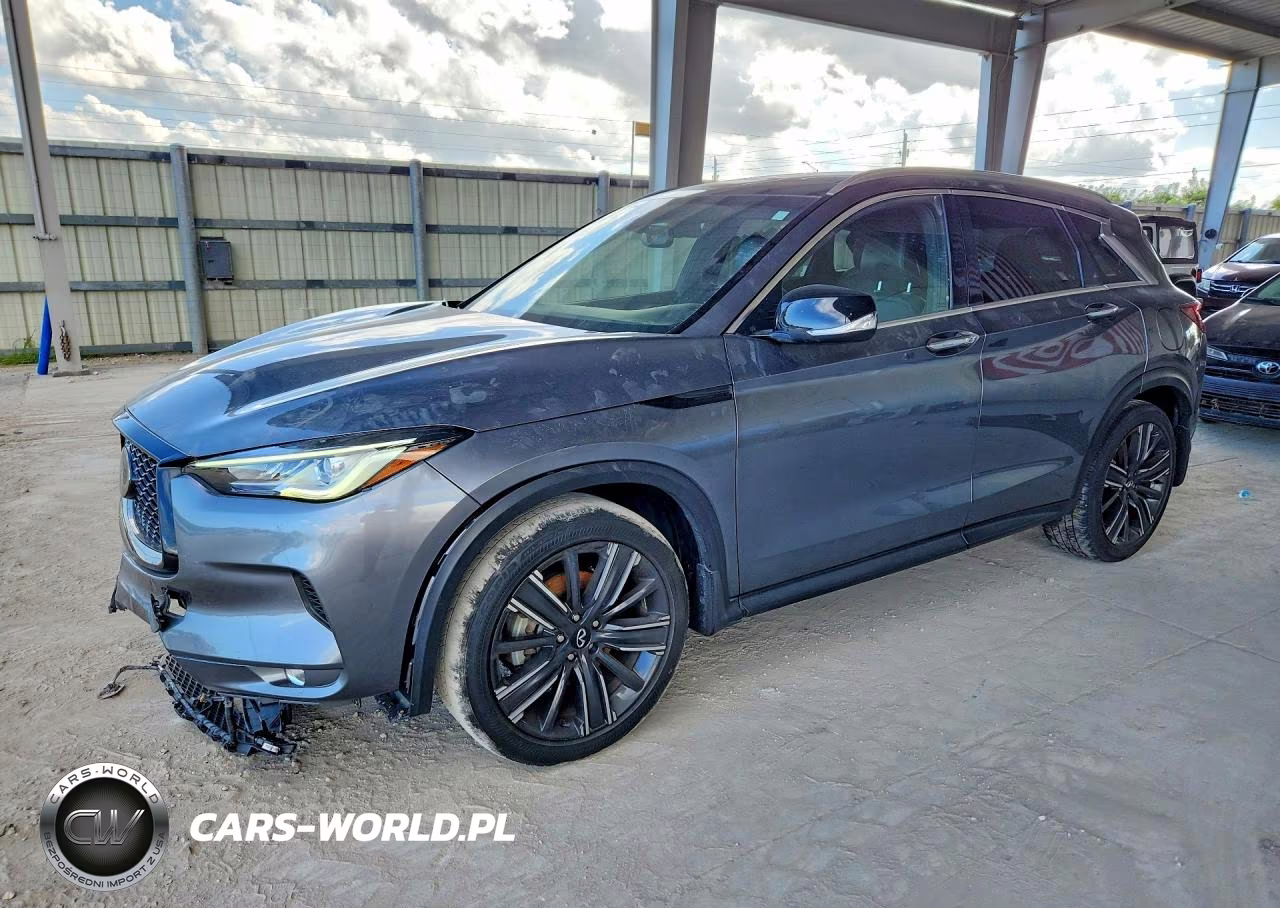 2022 Infiniti Qx50 Luxe VIN:3PCAJ5BA8NF109707 - 1