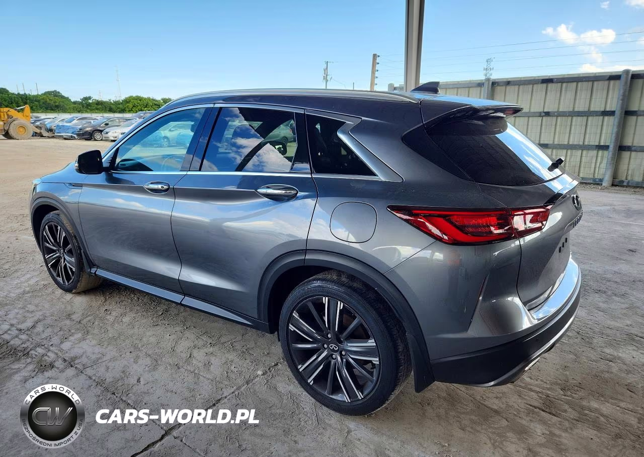 2022 Infiniti Qx50 Luxe VIN:3PCAJ5BA8NF109707 - 2